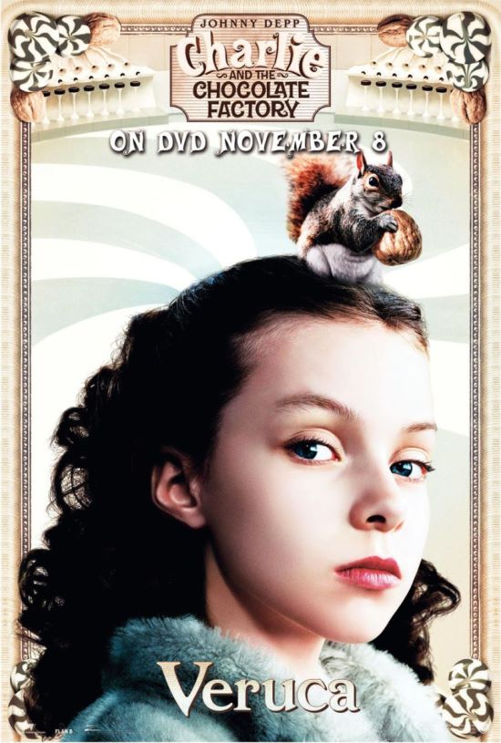 Charlie and the Chocolate Factory Picture 4 Mini poster of Veruca