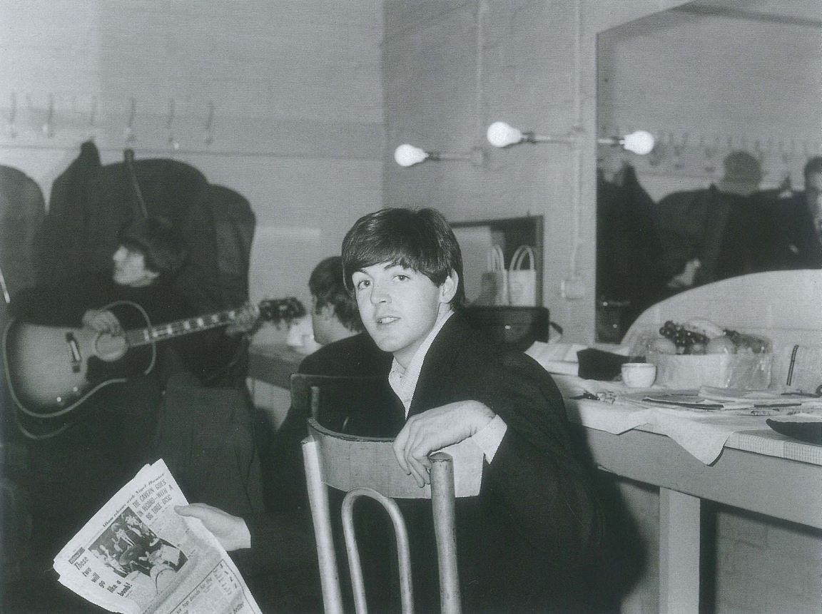 The Unseen Beatles Wallpaper: Paul McCartney Photo